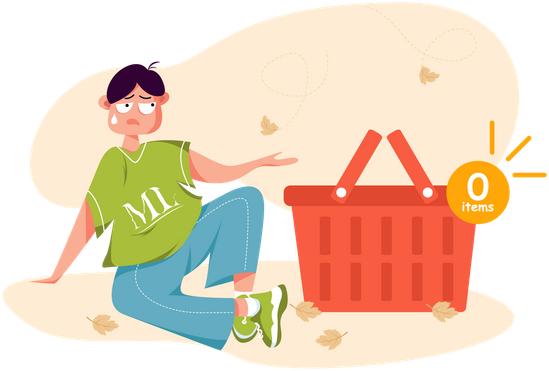 Empty Cart - 0 Items